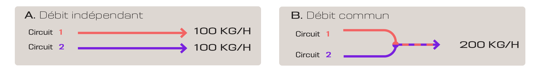 débit micron+dupla